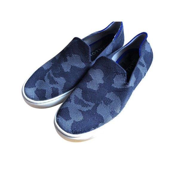 ROTHY’S The Original Slip On Sneaker Gray Camo Shoes size 7.5 - Picture 3 of 8